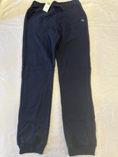 Boys Jogger Sweatpants Abercrombie Kids Navy Blue Size 15/16 NWT