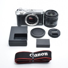 【EXC+++++】Canon EOS M6  EF-M 15-45mm Lens kit From Japan B#10528