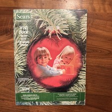 RARE Sears 1977 Vintage Christmas Catalog Wish Book Fashion Toys & Electronics