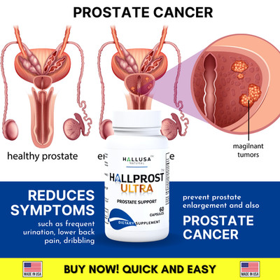Hallprost Ultra for Enlargement and inflammation of the Prostate - 60 capsules