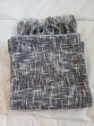 Anne Klein Loosely Woven Scarf Abstract Black or Dark Gry White 14.5" X 60+" — photo 4