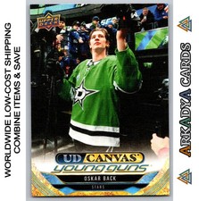 2024-25 Upper Deck Young Guns UD Canvas Hockey #C233 Oskar Back