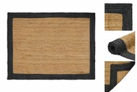 Bereichsteppiche Dunkelgrau 240X340 Cm Jute
