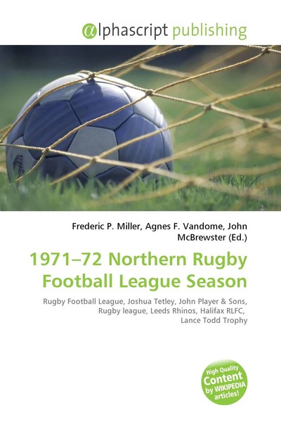 Frederic P. Miller (U. A.) | 1971-72 Northern Rugby Football League Season-image