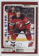 2018-19 O-Pee-Chee Red Brian Boyle #363 2a8