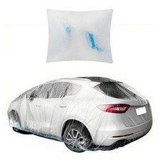Plastic Car Cover with Elastic Cord,21.32x12.46 Ft Car Covers for Automobiles 