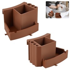2 Styles Pottery Wheel Tool Holder Universal Pottery Wheel Organizer Tool PLA...