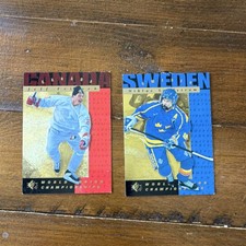 Upper Deck SP World Junior Championships (1994-95, Friesen, Sundstrom)