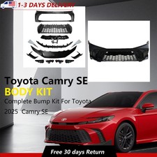 Complete Front Bumper Kit Wo Sensor Hole For 2025 Toyota Camry Hybrid Sedan