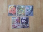 LOT N°3  DE 5 CARTES POKEMON FOUDRE NOIRE / FLAMME BLANCHE NEUVE