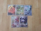LOT N°3  DE 5 CARTES POKEMON FOUDRE NOIRE / FLAMME BLANCHE NEUVE