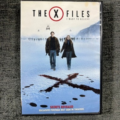 The X-Files I Want to Believe Sci-Fi DVD Widescreen 2008 Fox David Duchovny