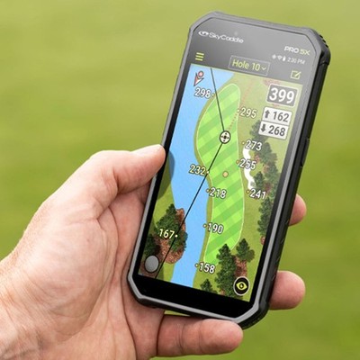 SkyCaddie PRO 5X Golf GPS - 5.5  LCD Touchscreen, 1 Year Membership Included