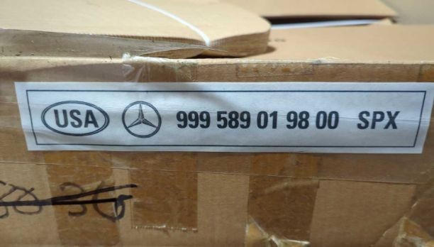 New OEM genuine Mercedes Car Storage Cover Kit 2005-2009 McLaren SLR 8 piece kit