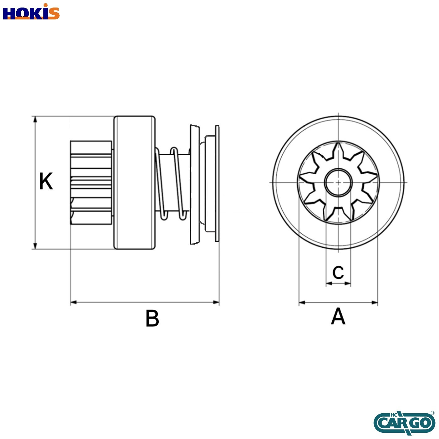 FREEWHEEL GEAR STARTER F 032 234 785 FORFREEWHEEL GEAR STARTER F 032 234 785 FOR