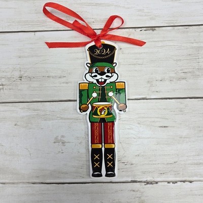 Buc ee's 2024 Nutcracker Christmas Ornament Beaver Drummer Holiday Bucees