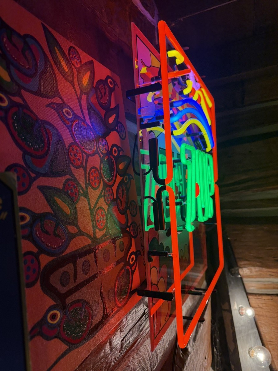 7up peter max inspired NEW neon sign, real neon. Retro groovy