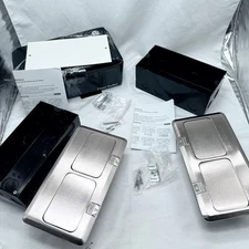 WEBANG Dual Pop-Up Floor Box Electrical Kit, 20A Tamper Resistant Duplex READ!!