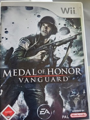 MEDAL OF HORNER Vanguard Spiele Game  Nintendo WII Mit Anleitung Guter Zustand! 