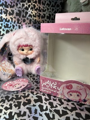AUTHENTIC WAKUKU SWEETHEART RABBIT LIMITED PLUSH PENDANT TRENDY