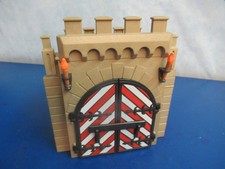 Rot Weiß Burgtor komplett Erweiterung 3666 3667 Ritterburg Playmobil 9194