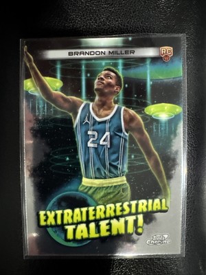 2023-24 Topps Cosmic Chrome - Extraterrestrial Talent Brandon Miller #ET-19 (RC)