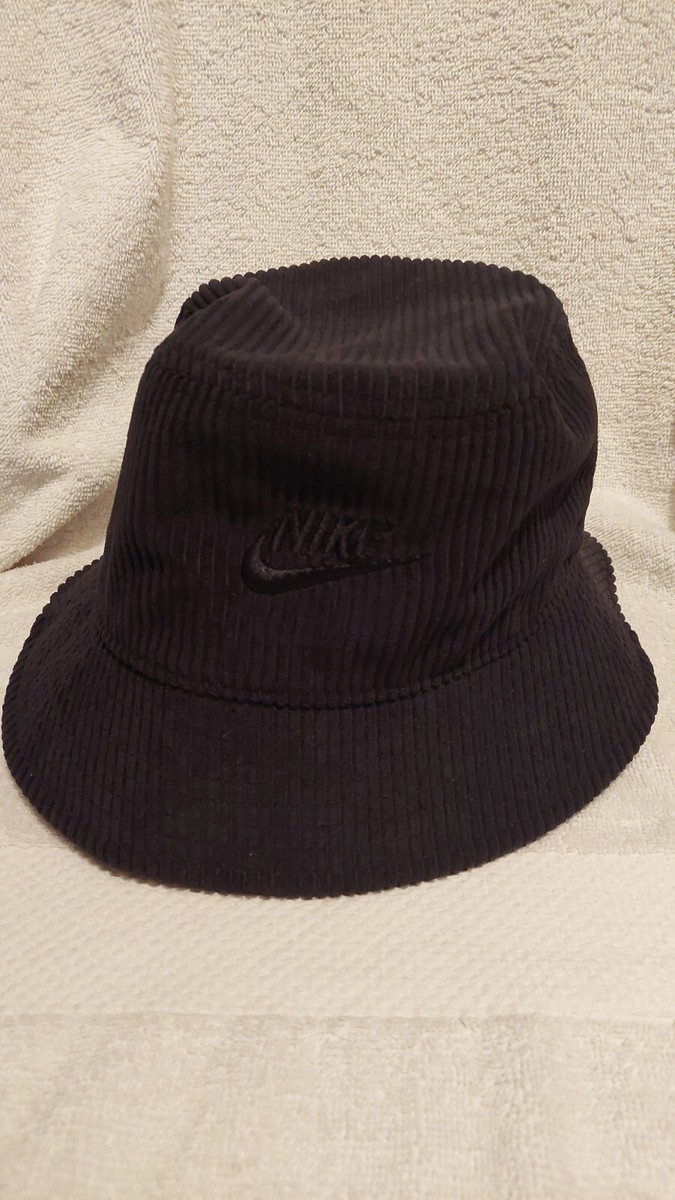 Nike Corduroy Apex Adult Unisex Black Bucket Hat NWT Size  display picture 1