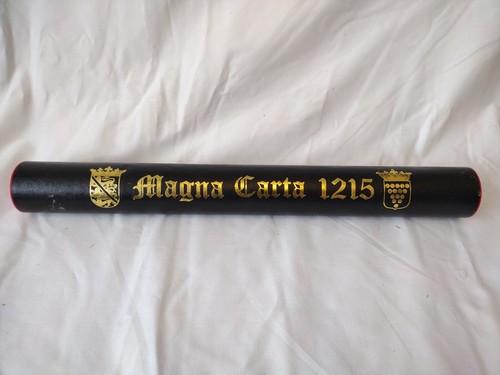 Magna Carta 1215 Scroll Vintage Westair Scroll & Modern English Version