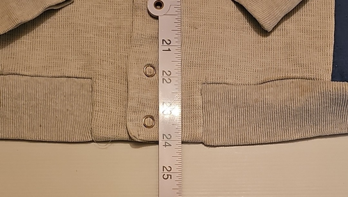 Vintage 70s Hang Ten Lightweight Jacket Grey Blue Snap Button Mens Size Large - Picture 6 of 9