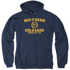 University of Northern Colorado Adult Pullover Hoodie Circle Logo, Navy, S-3XL