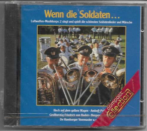 CD Luftwaffen-Musikkorps 2 "Wenn die Soldaten..." CD Rarität 1988 - NEU/OVP - Picture 1 of 2