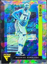 2020-21 Panini Flux Maurice Harkless Cracked Ice #156 Kings C083