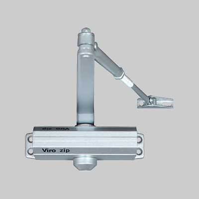 Chiudiporta aereo 'viro zip' con arresto interno VIRO