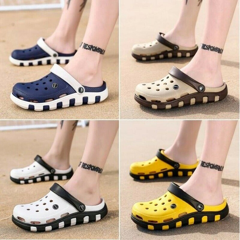 PANTOFOLA D’ORO Zoccoli slip on da giardino mules per uomo sandali sportivi spiaggia acqua ciabatte scarpe US