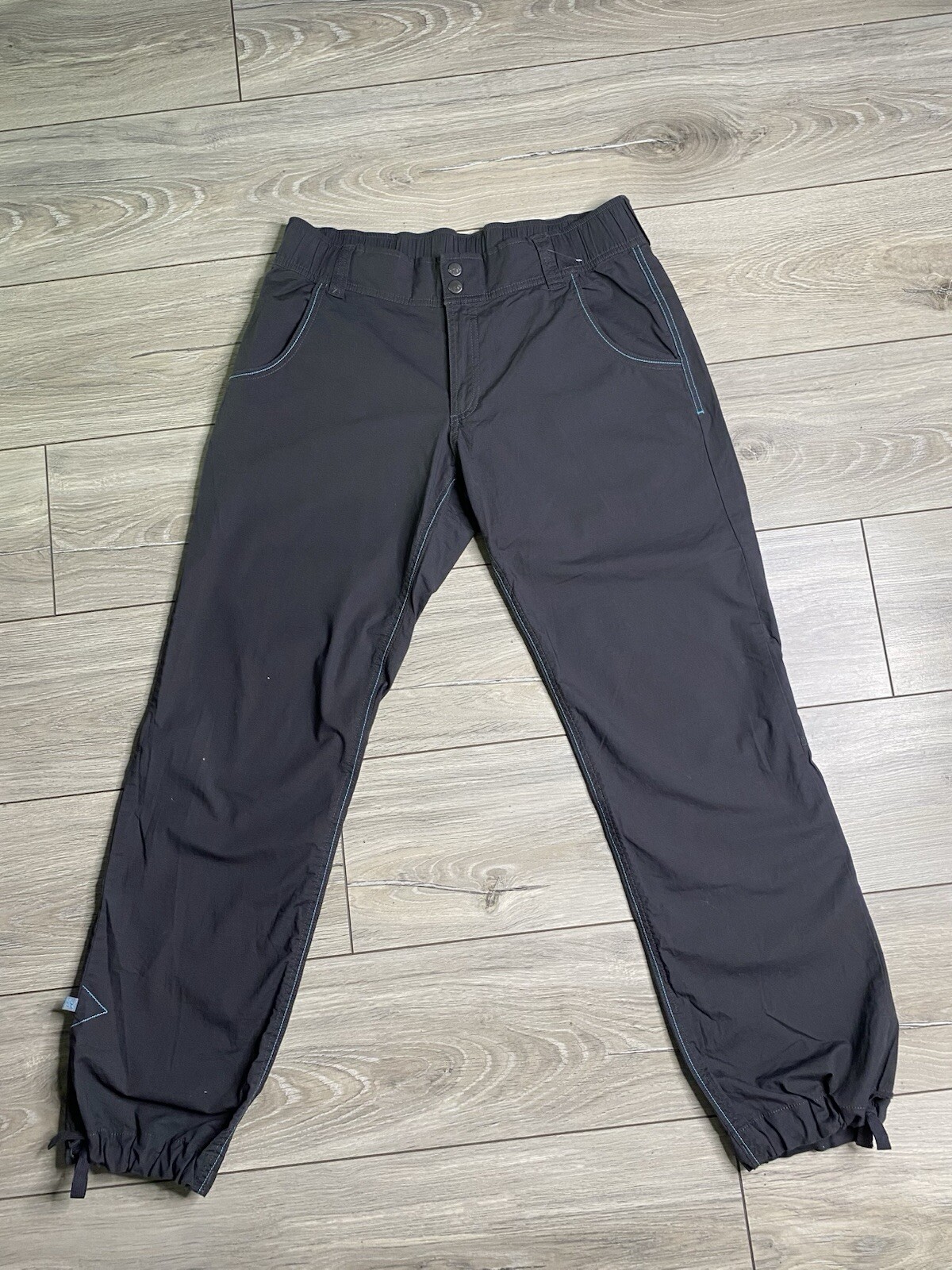 Pantalones Rab para mujer Reino Unido 14 grandes grises al aire libre senderismo valquiria pantalones