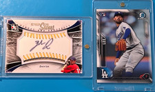 2016 BOWMAN CHROME - ZACH LEE (RC) + 2011 (RC) AUTOGRAPH (Print Run of 19) AUTO
