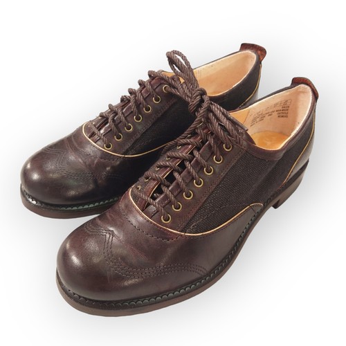 Timberland Boot Co. Tackhead Wingtip Women’s Size 6 Oxford Brown Leather Shoes - Picture 4 of 14