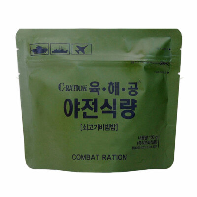 Army Hydration Powder Rice Korean Rice Meal ready to eat military freeze dried MRE Combat ...