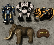 Kids Toy Robots Job Lot MARS Mini Prime 8 Robosapien Mammoth Read Description