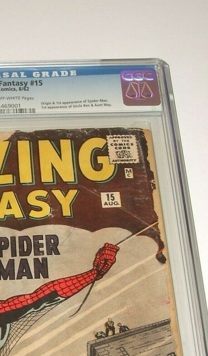 Amazing Fantasy 15 Spider-man Comic Styled Pattern Bundle V1 