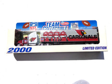 Arizona Cardinals Fleer 2000 Team Collectible Series NFL Tractor Trailer Scale
