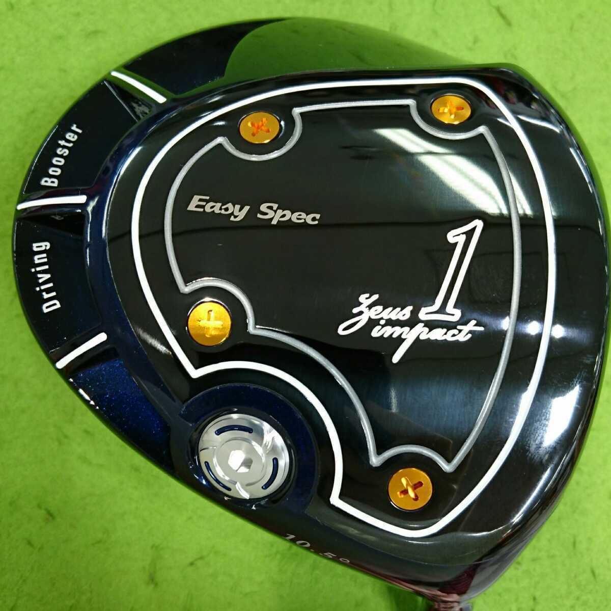 Golf Driver Kasco Zeus Impact Easy Spec (R) 10.5 46.25inch JAPAN