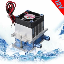 Thermoelectric Peltier Refrigeration Cooling Water Cooler Fan System Heatsink