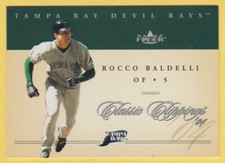 2004 Fleer Classic Clippings - Rocco Baldelli #19 - Tampa Bay Devil Rays