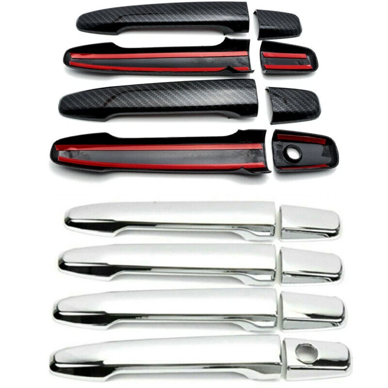 Чехлы на дверные ручки для Mitsubishi Outlander Lancer 2008-2020 отделка ABS хром - Изображение 3 из 4