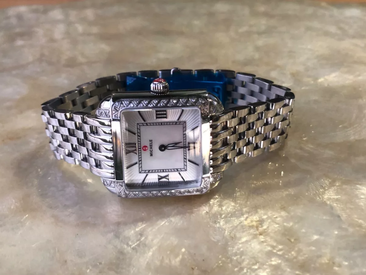 Michele milou diamond watch sale