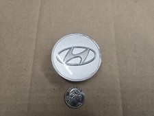 Hyundai OEM 2004 2005 2006 Santa Fe Tucson Silver Center Hub Cap 52960-3K210