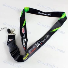 Energe Drink Neck Strap Quick Release MONSTER Lanyard Keychain Badge ID Holder