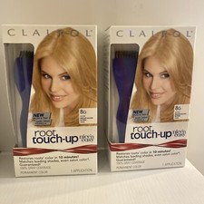       NEW 2 LOT Clairol Root Touch up 8G Medium Golden Blonde, Nice n' Easy