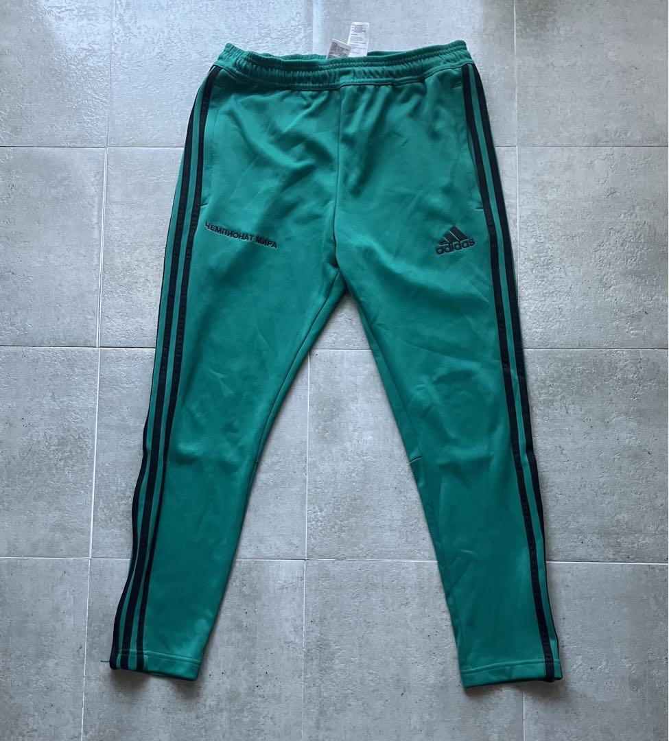 Gosha Rubchinskiy Men M 18Aw Adidas Track Pants Green Designer 